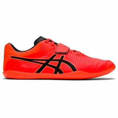 Férfi Asics Throw Pro 2 Szöges Cipő AS7428150 Narancssárga Piros/Fekete